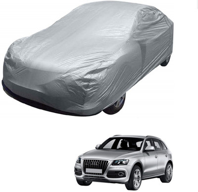 AuTO ADDiCT Car Cover For Audi Q5 (Without Mirror Pockets)(Silver)
