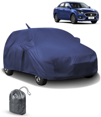 Spaiko Car Cover For Maruti Suzuki Swift Dzire (With Mirror Pockets)(Blue, For 2016, 2017, 2018 Models)