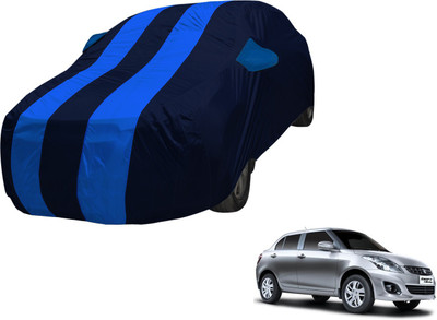 Amanzo Car Cover For Maruti Suzuki Swift Dzire (With Mirror Pockets)(Blue, Blue)