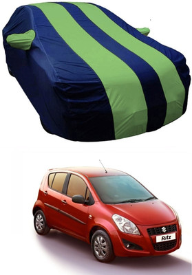 V VINTON Car Cover For Maruti Suzuki Ritz (With Mirror Pockets)(Multicolor)