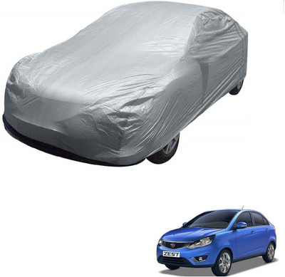 AuTO ADDiCT Car Cover For Tata Zest (Without Mirror Pockets)(Silver)