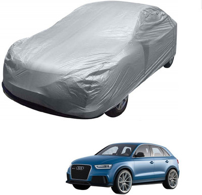 AuTO ADDiCT Car Cover For Audi Q3 (Without Mirror Pockets)(Silver)