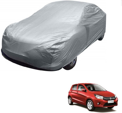 AuTO ADDiCT Car Cover For Maruti Suzuki Celerio (Without Mirror Pockets)(Silver)