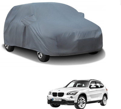 AuTO ADDiCT Car Cover For BMW X1 (With Mirror Pockets)(Grey)