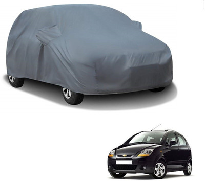 KOZDIKO Car Cover For Chevrolet Spark (With Mirror Pockets)(Grey)