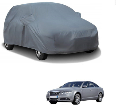 AuTO ADDiCT Car Cover For Audi A6 (With Mirror Pockets)(Grey)
