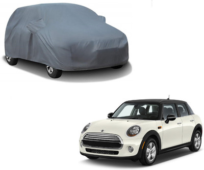 AuTO ADDiCT Car Cover For Mini Cooper (With Mirror Pockets)(Grey)