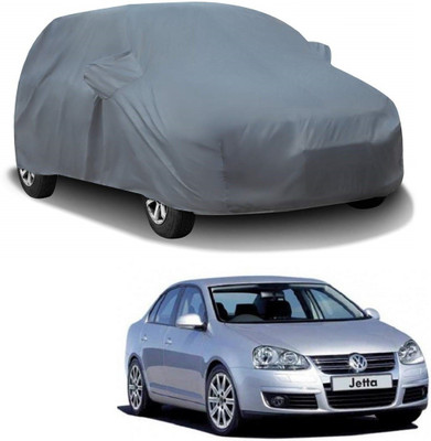AuTO ADDiCT Car Cover For Volkswagen Jetta (With Mirror Pockets)(Grey)