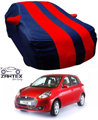 ZANTEX Car Cover For Renault Pulse (With Mirror Pockets)(Blue, Red)