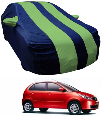 V VINTON Car Cover For Tata Indica Vista (With Mirror Pockets)(Multicolor)