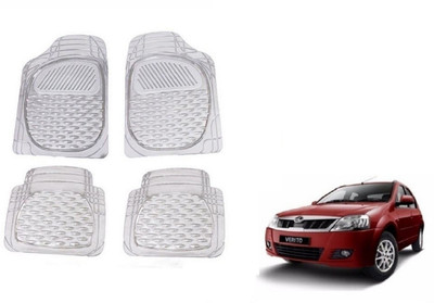 Auto Oprema Rubber Standard Mat For  Mahindra Verito(Clear)