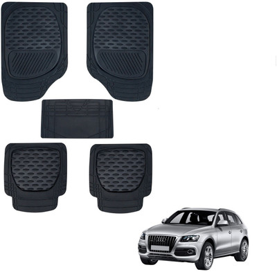 AuTO ADDiCT Rubber, PVC Standard Mat For  Audi Q5(Black)