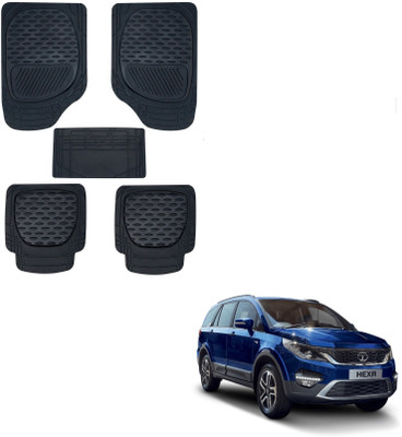 KOZDIKO Rubber Standard Mat For  Tata Hexa(Black)