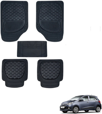 KOZDIKO Rubber Standard Mat For  Hyundai Grand i10(Black)