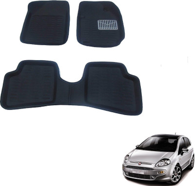 AuTO ADDiCT EVA 3D Mat For  Fiat Punto Evo(Black)