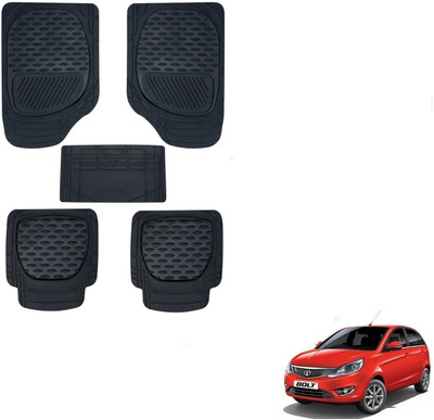 AuTO ADDiCT Rubber, PVC Standard Mat For  Tata Bolt(Black)