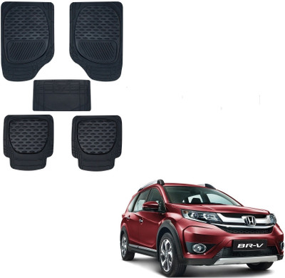 AuTO ADDiCT Rubber, PVC Standard Mat For  Honda BRV(Black)