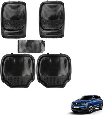AuTO ADDiCT Rubber, PVC Standard Mat For  Renault Koleos(Black)