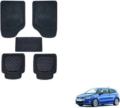 KOZDIKO Rubber Standard Mat For  Volkswagen Polo GT(Black)