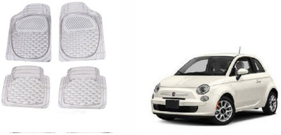 Auto Oprema Rubber Standard Mat For  Fiat 500(Clear)