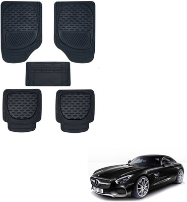 AuTO ADDiCT Rubber, PVC Standard Mat For  Mercedes Benz 6GT(Black)