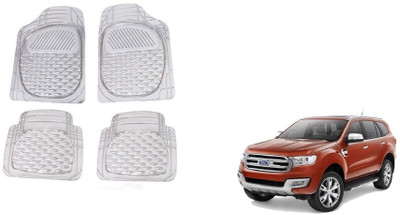 Auto Oprema Rubber Standard Mat For  Ford Endeavour(Clear)