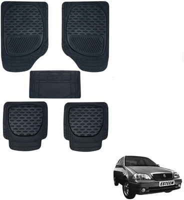 AuTO ADDiCT Rubber, PVC Standard Mat For  Maruti Suzuki Esteem(Black)