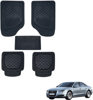 KOZDIKO Rubber Standard Mat For  Audi A8(Black)