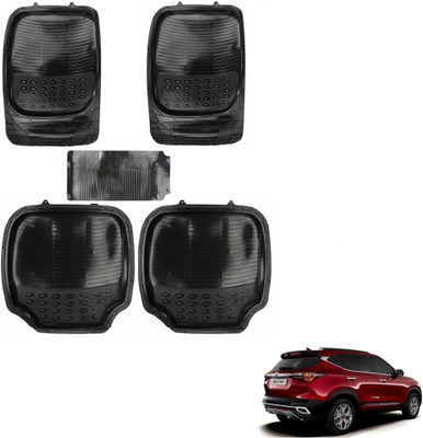 AuTO ADDiCT Rubber, PVC Standard Mat For  Porsche Spacio(Black)