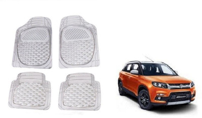 Auto Oprema Rubber Standard Mat For  Maruti Suzuki Vitara Brezza(Clear)