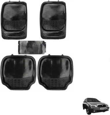 AuTO ADDiCT Rubber, PVC Standard Mat For  Maruti Suzuki Esteem(Black)