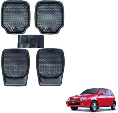 AuTO ADDiCT Rubber, PVC Standard Mat For  Maruti Suzuki Zen(Black)