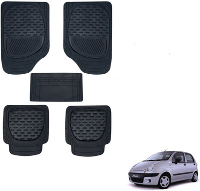 KOZDIKO Rubber Standard Mat For  Chevrolet Matiz(Black)