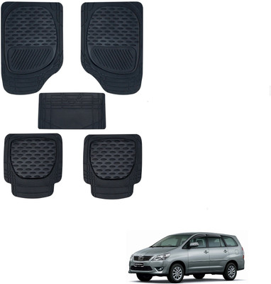 KOZDIKO Rubber Standard Mat For  Toyota Innova(Black)