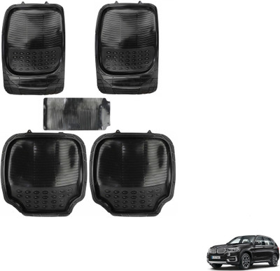 AuTO ADDiCT Rubber, PVC Standard Mat For  BMW X5(Black)