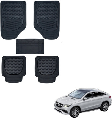 AuTO ADDiCT Rubber, PVC Standard Mat For  Mercedes Benz B-Class(Black)
