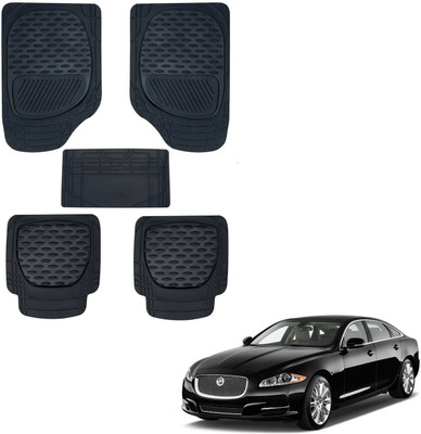 AuTO ADDiCT Rubber, PVC Standard Mat For  Jaguar XJ-TYPE(Black)