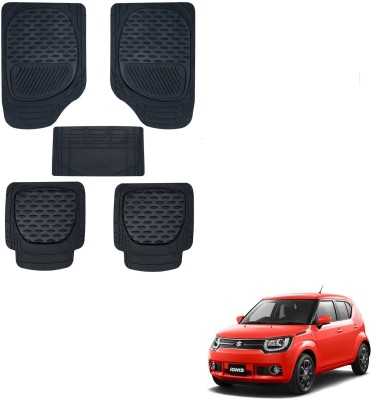 AuTO ADDiCT Rubber, PVC Standard Mat For  Maruti Suzuki Ignis(Black)