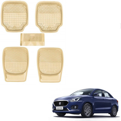 AuTO ADDiCT Rubber, PVC Standard Mat For  Maruti Suzuki New Dzire(Beige)