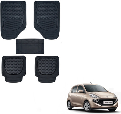 KOZDIKO Rubber Standard Mat For  Hyundai Santro(Black)