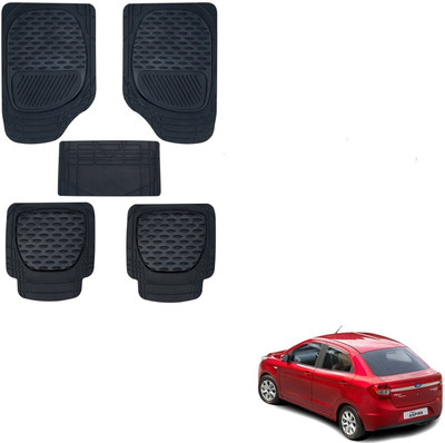KOZDIKO Rubber Standard Mat For  Ford Aspire(Black)