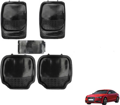 AuTO ADDiCT Rubber, PVC Standard Mat For  Audi S5(Black)