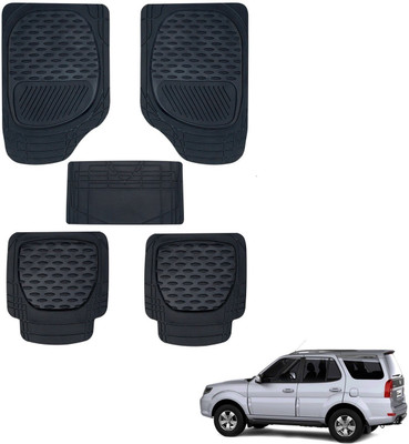 AuTO ADDiCT Rubber, PVC Standard Mat For  Tata Grand Dicor(Black)