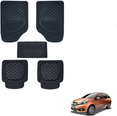 KOZDIKO Rubber Standard Mat For  Honda Mobilio(Black)