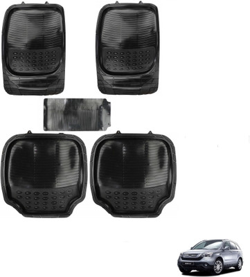 AuTO ADDiCT Rubber, PVC Standard Mat For  Honda CR-V(Black)