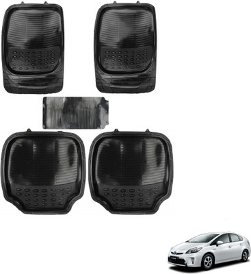 AuTO ADDiCT Rubber, PVC Standard Mat For  Toyota Prius(Black)