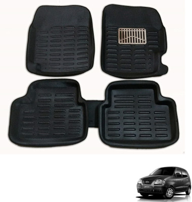 AuTO ADDiCT EVA 3D Mat For  Hyundai Santro Xing(Black)