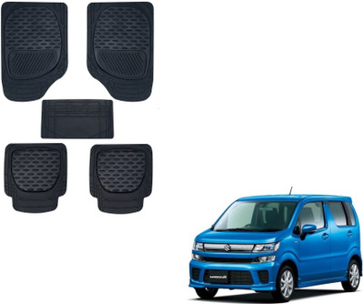 KOZDIKO Rubber Standard Mat For  Maruti Suzuki WagonR(Black)