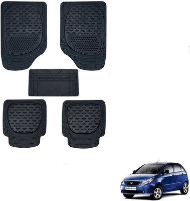 KOZDIKO Rubber Standard Mat For  Tata Indica Vista(Black)