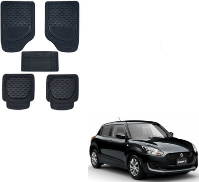KOZDIKO Rubber Standard Mat For  Maruti Suzuki Swift(Black)